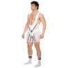 Barcode Berlin Body Backless Krish Blanc-Noir